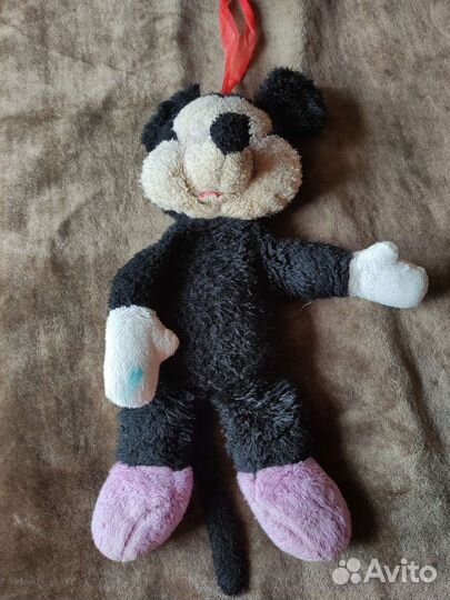 Мини Маус Микимаус мягкая плюшевая игрушка СССР