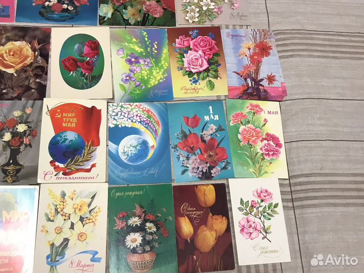 Открытки советские
