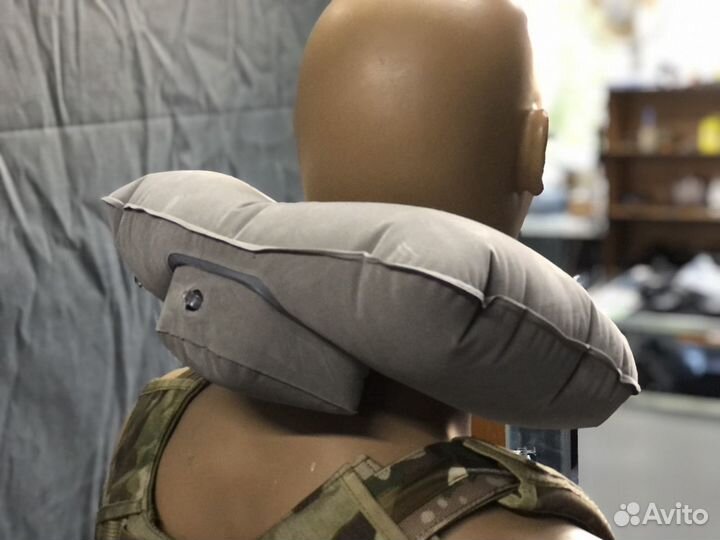 Подушка для путешествий надувная для шеи