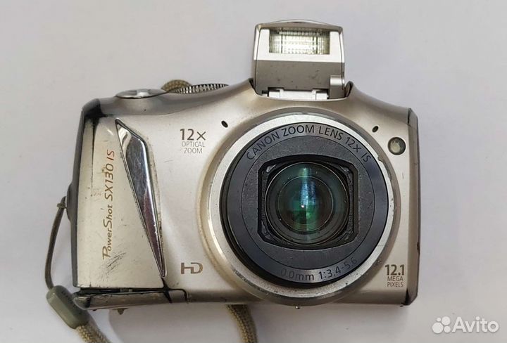 Компактный фотоаппарат Canon SX130 IS на запчасти