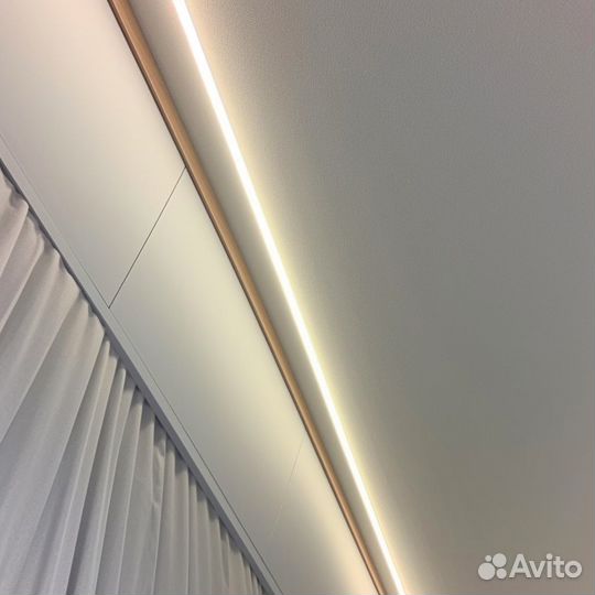 Натяжные потолки под ключ