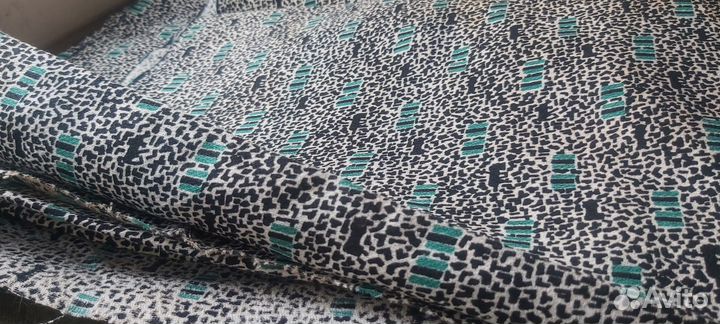 Ткань отрез хлопок пестрая