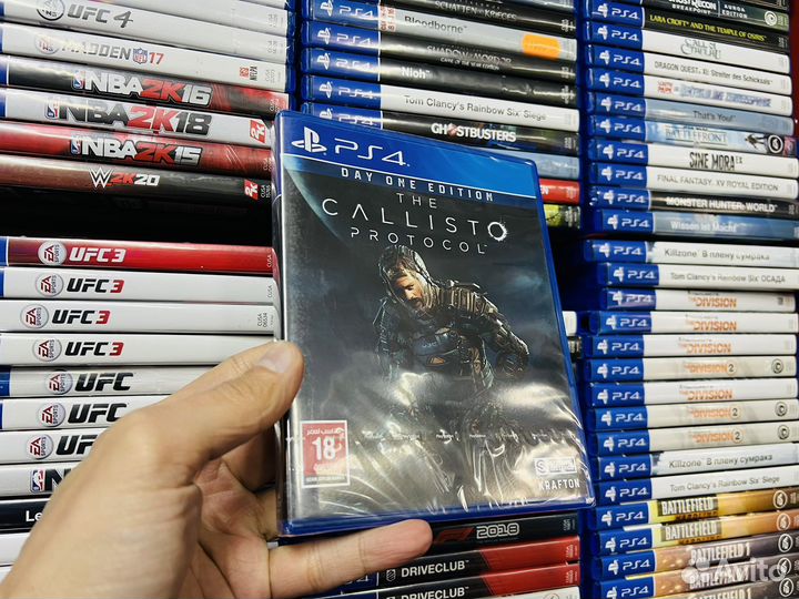 The callisto protocol ps4 диск новый