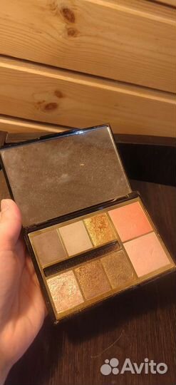 Guerlain palette gold тени