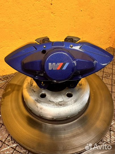 Синие тормоза 370мм Bmw f30 lci