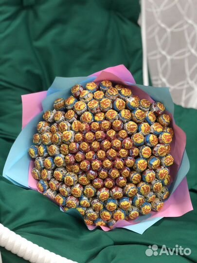 Букет из чупа чупсов