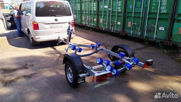 Прицеп для лодки мзса 81771B исп.103 (ролики)