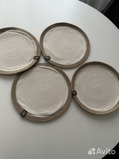 Салфетки на стол круглые