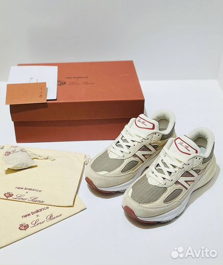 Кроссовки Loro Piana x New Balance 990v6