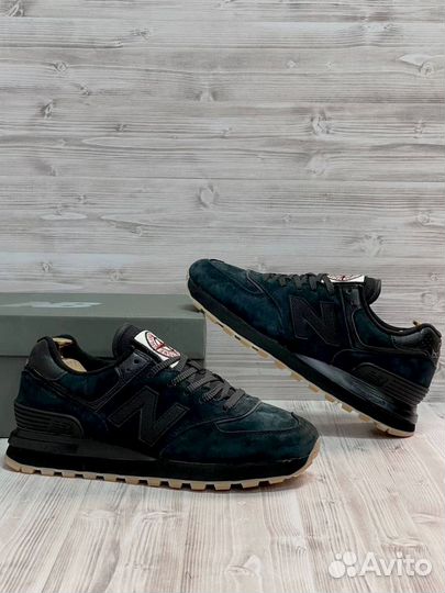 Кроссовки New Balance 574 Stone Island спортивные