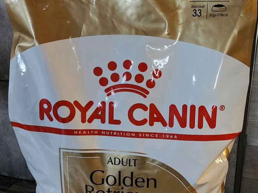 Корм для собак royal canin golden retriver