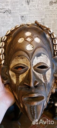 Маска африканская народность Чёкве