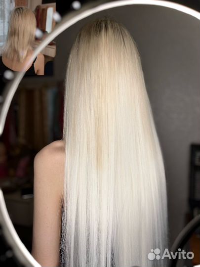 Афронаращивание волос / наращивание волос