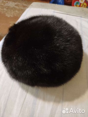 Норковый берет мягкий