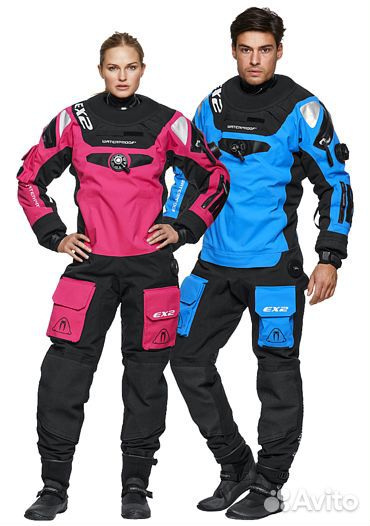 Женский сухой гидрокостюм для дайвинга Ex2 Women