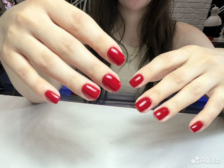 Маникюр гель лак