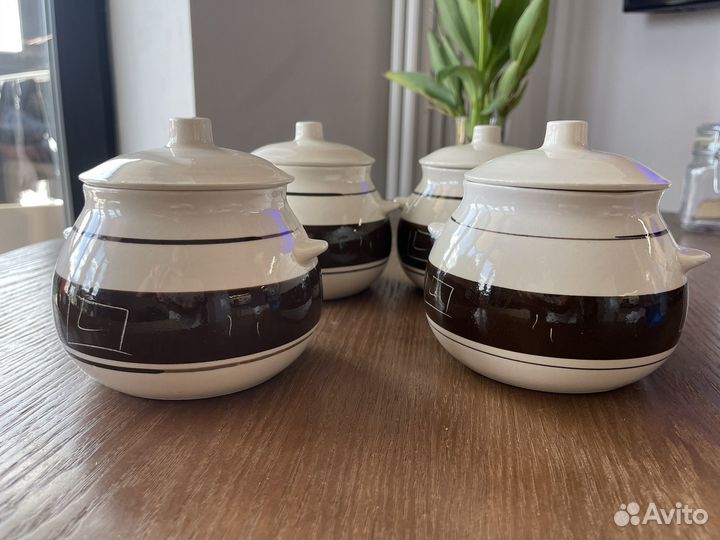 Горшок керамический для запекания