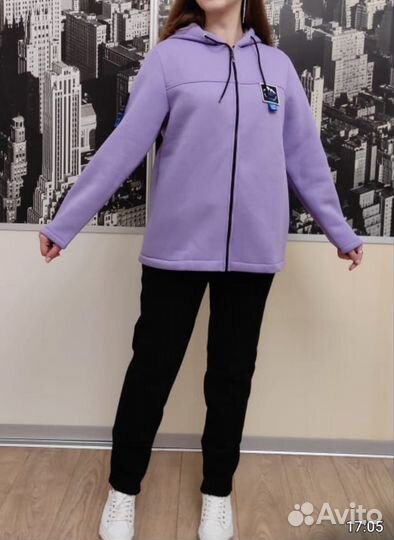 Костюм спортивный женский утепленный