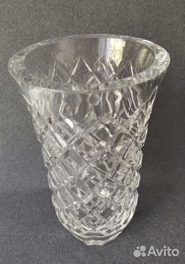 Ваза большая хрустальная СССР, новая