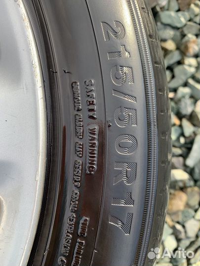 Диски с резиной 215/50 r17 5*100