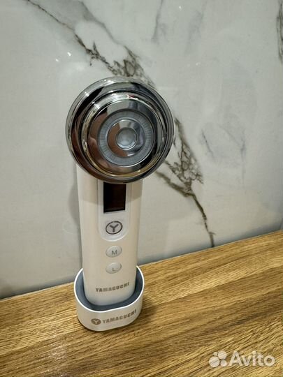 Массажер yamaguchi 6 в 1 для лица RF ems