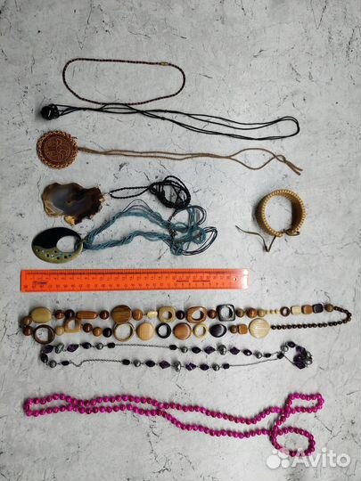 Бусы, подвески, браслет