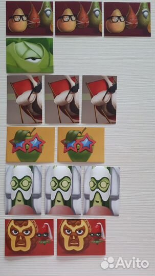 Стикеры «Лига свежих супергероев»