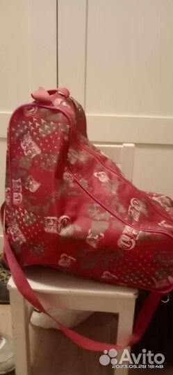 Ролики раздвижные в наборе с сумкой, р. 31-36