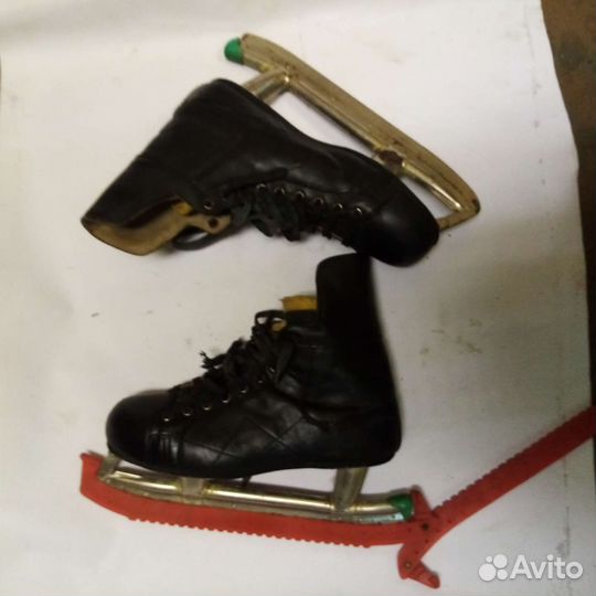 Коньки хоккейные СССР 1986 г