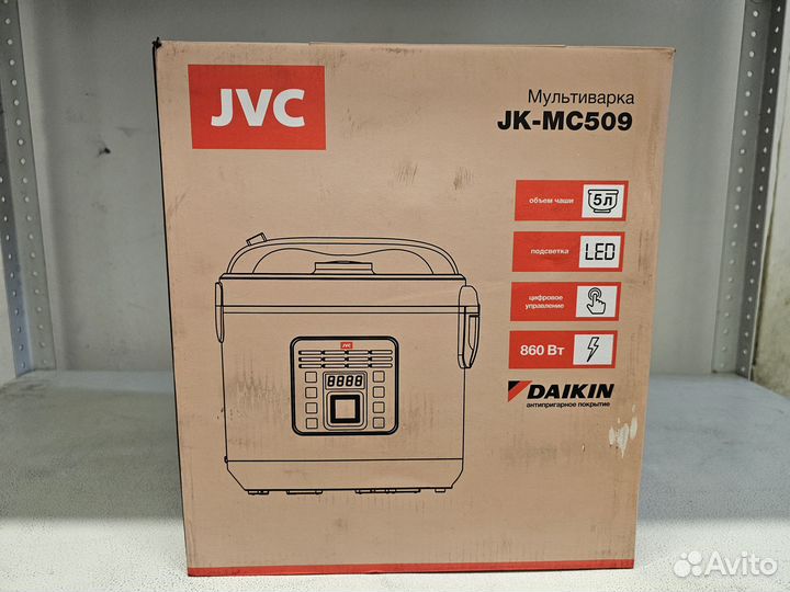 Новая Мультиварка JVC JK-MC509