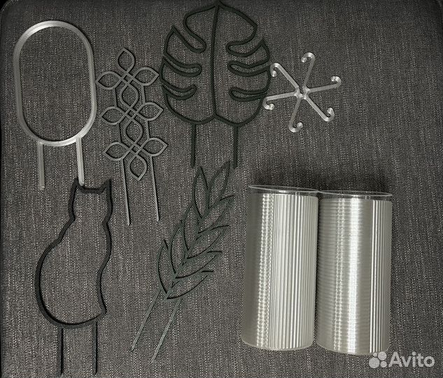 Опоры 6 шт, кашпо 2 шт