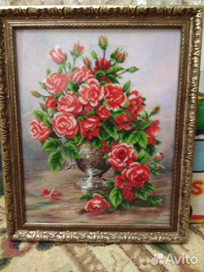 Картины вышитые бисером