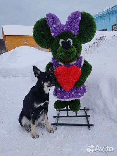 Садовая фигура мышка