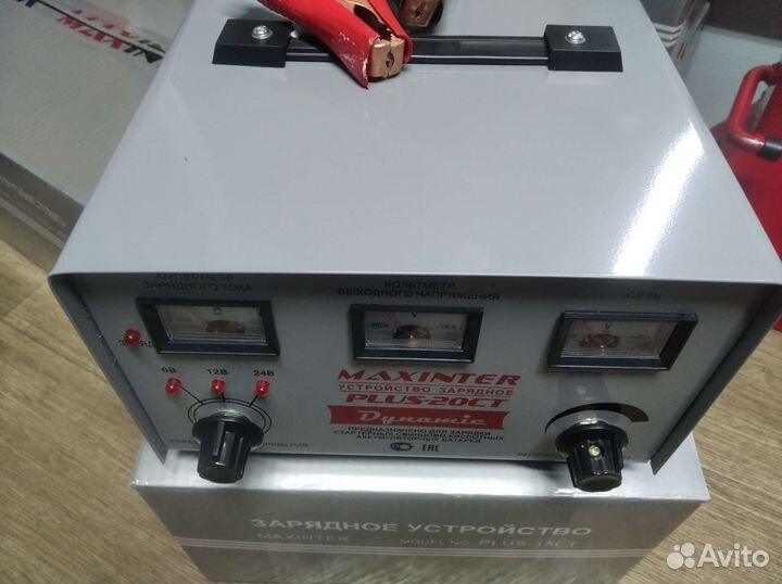 Новое зарядное устройство акб авто 6/12/24