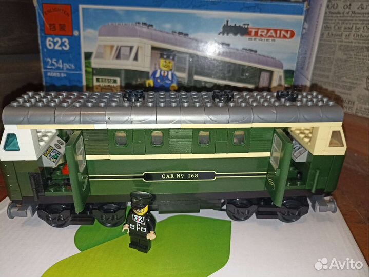 Коллекция конструкторов Enlighten поезда (лего)