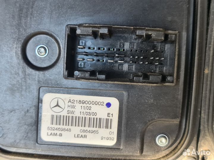 Блок левой фары Mercedes CLS218