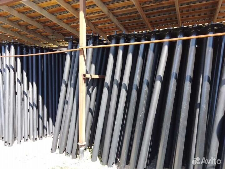 Винтовые сваи. Установка под ключ