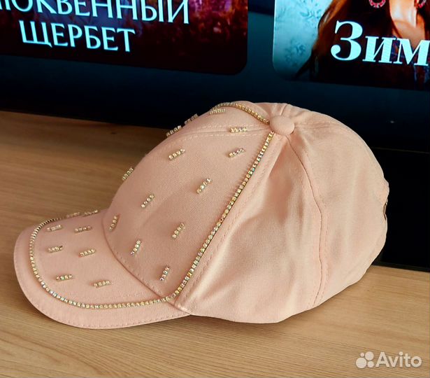 Бейсболка женская - кепка со стразами