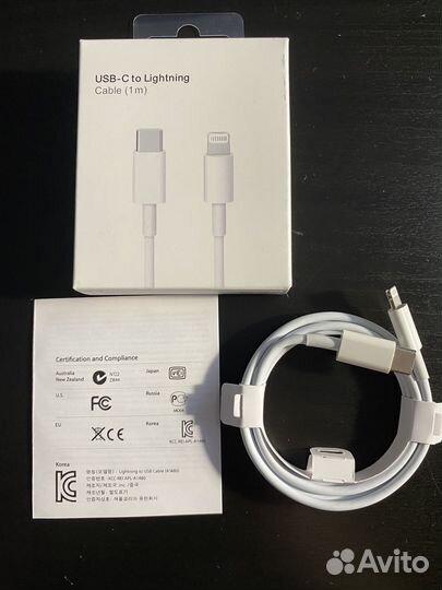 Кабель для iPhone USB-C Lightning