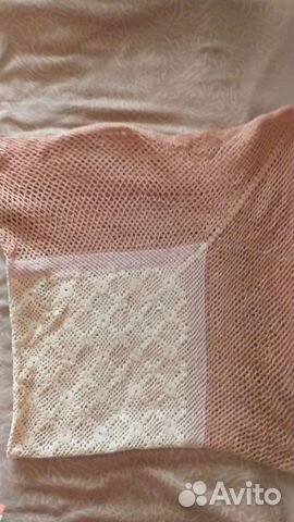 Скатерть ручной вязки красивая