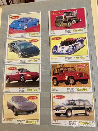 Вкладыши turbo 261-330