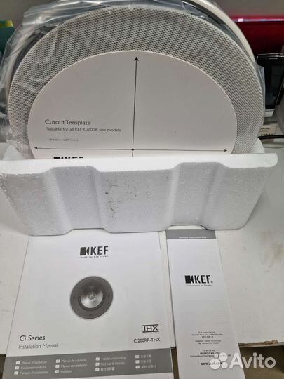 Акустические колонки KEF Ci200 rr THX 190 Вт