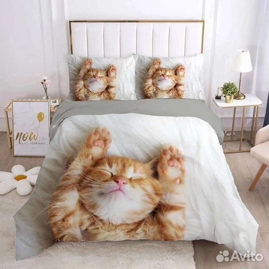 Комплект постельного белья 3d