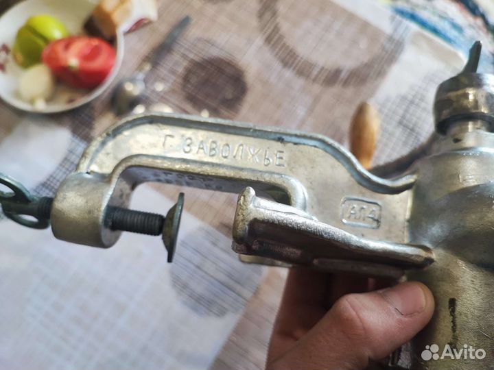 Мясорубка ручная СССР