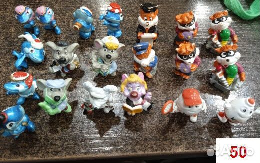 Игрушки Киндер, Растишка и т.д