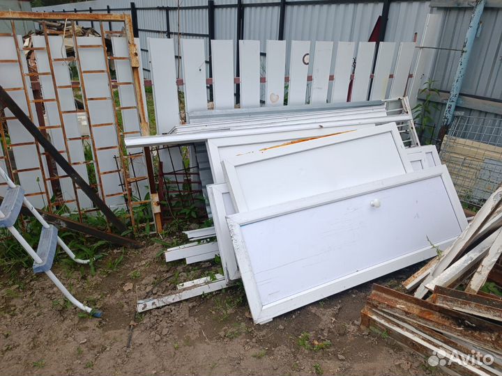 Дверь пластиковая Рехау бу, окно бу