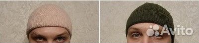 Вязаная шапочка осень - весна