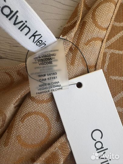Calvin Klein новый палантин оригинал