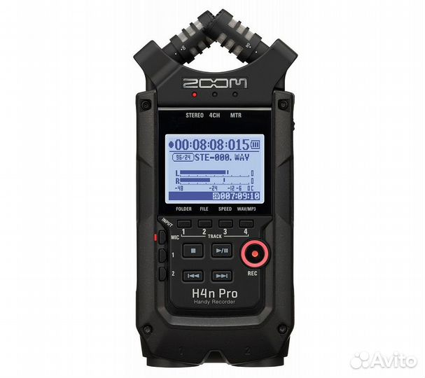 Рекордер Zoom H4n Pro Black черный