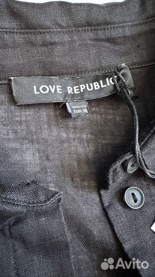 Костюм лен Love republic новый рS (42)